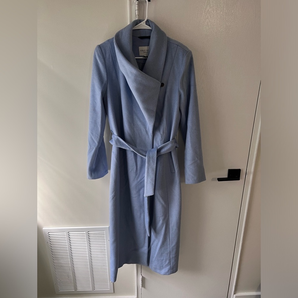 Cole Haan wool blend coat